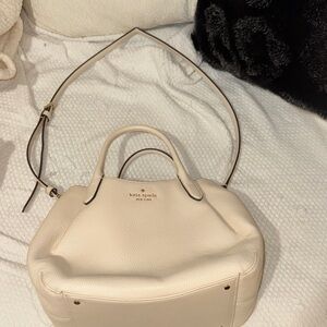 kate spade Beige Leather Satchel